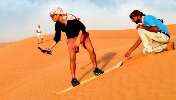 Desert SandBOARDING